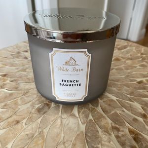 White Barn French Baguette 3-Wick Candle